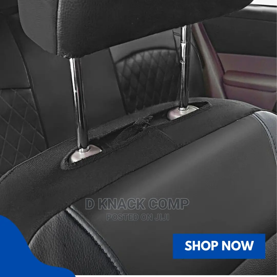 Car Seat Cover Pu Leather Universal Seat Protector Full Set