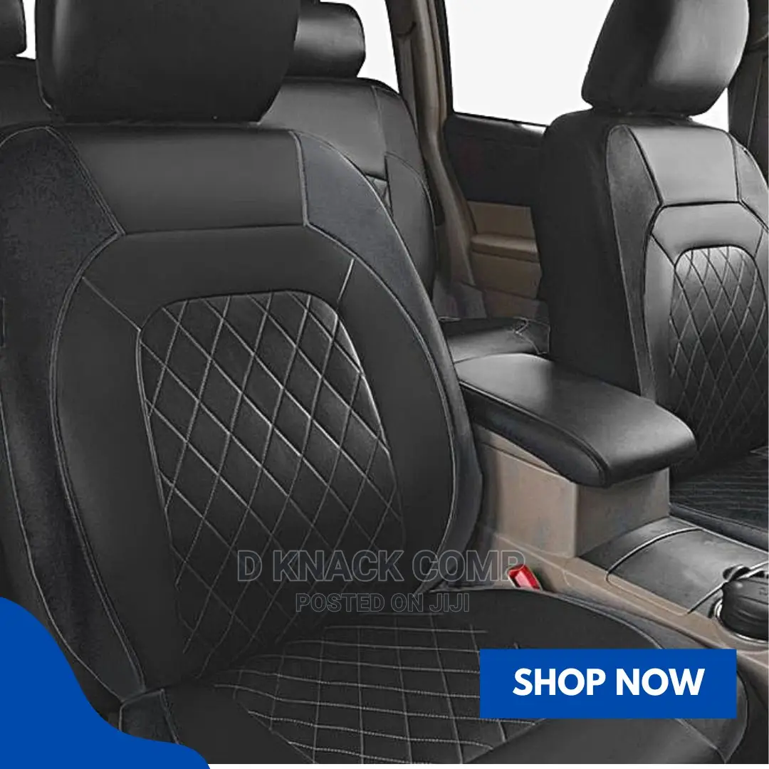 Car Seat Cover Pu Leather Universal Seat Protector Full Set