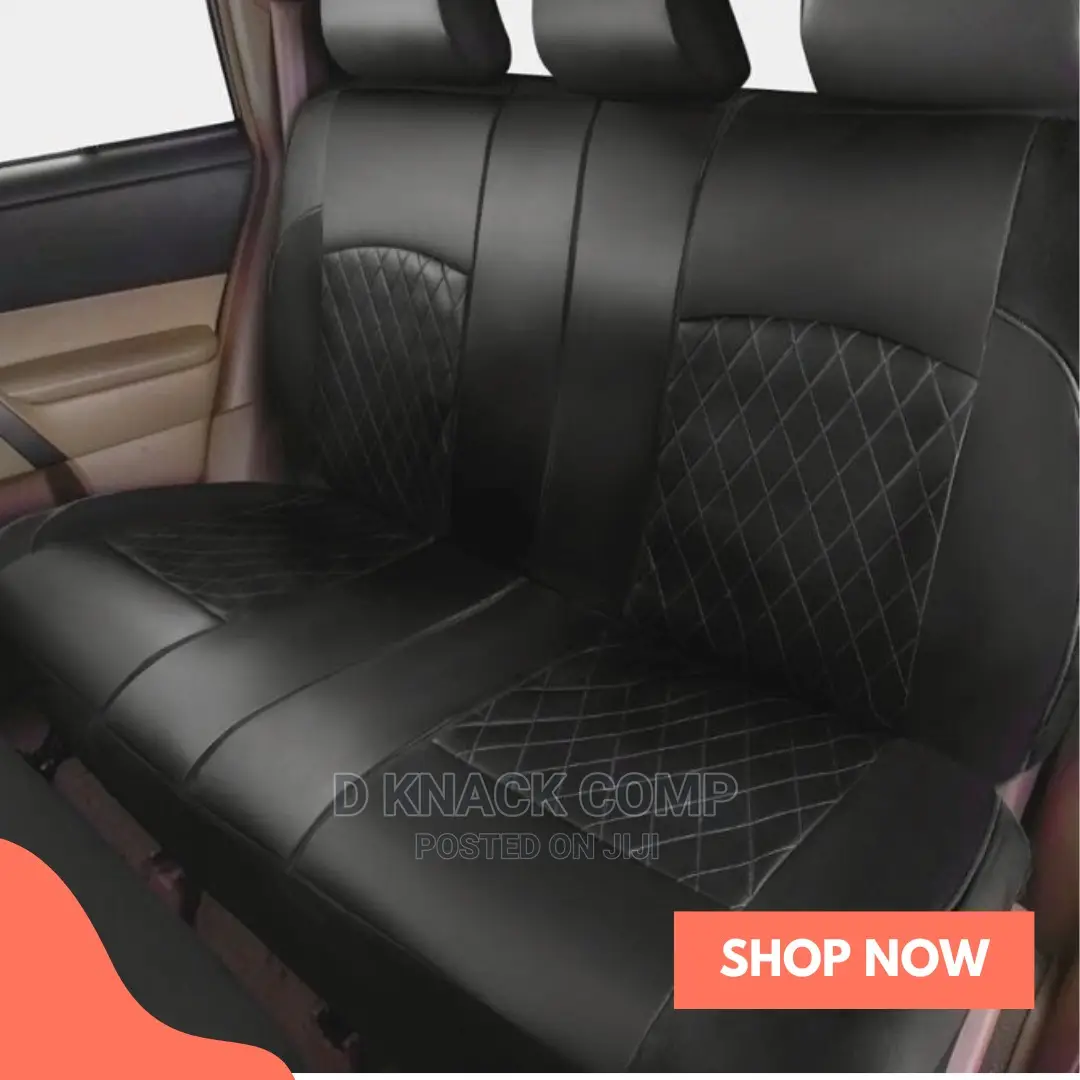 Car Seat Cover Pu Leather Universal Seat Protector Full Set