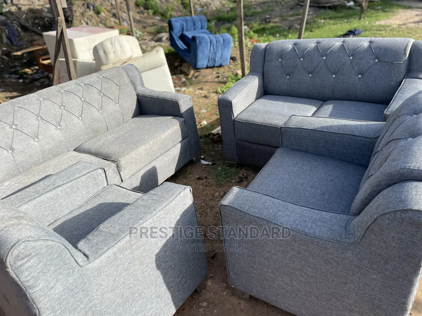 A Standard Living Room Sofa