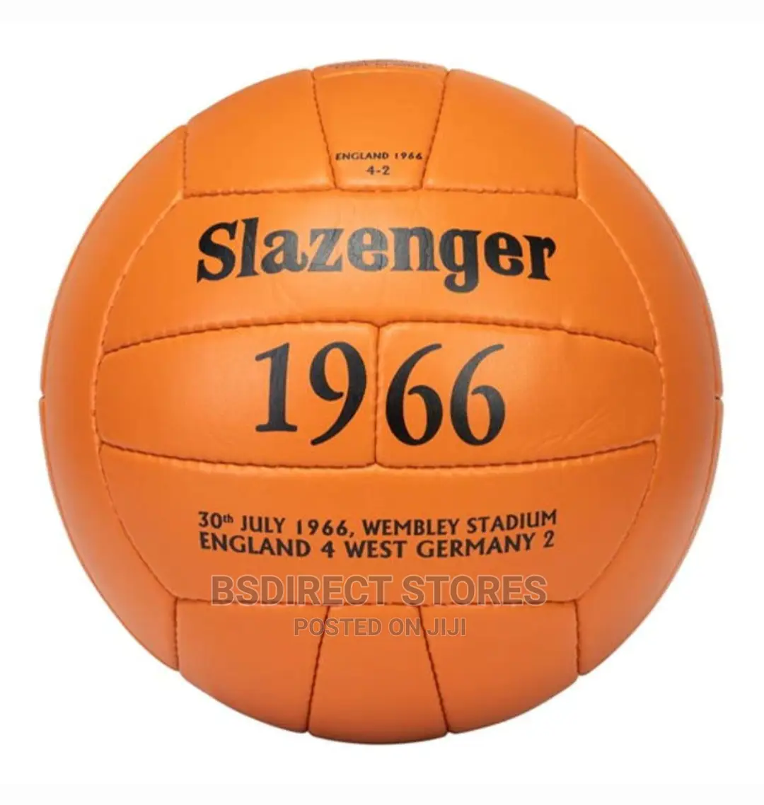 Slazenger 1966 World Cup Final Leather 25 Panel Football