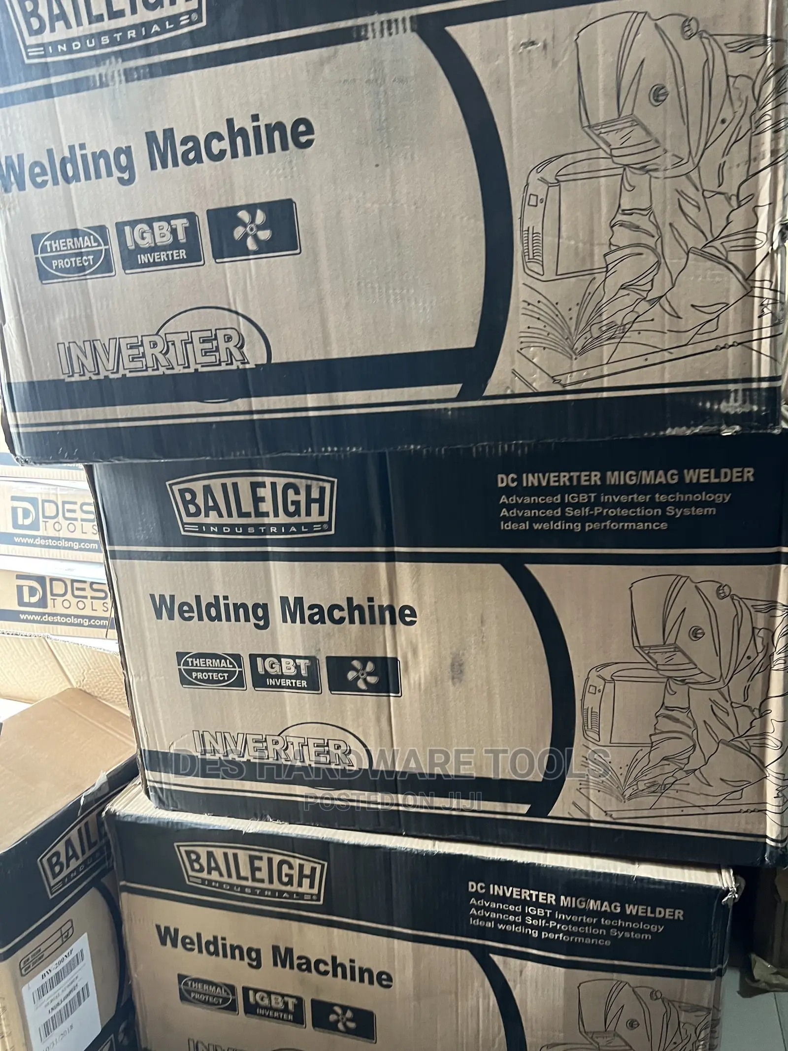 Baileigh BW-200MP 200A Multi-process Welder - TIG/MIG