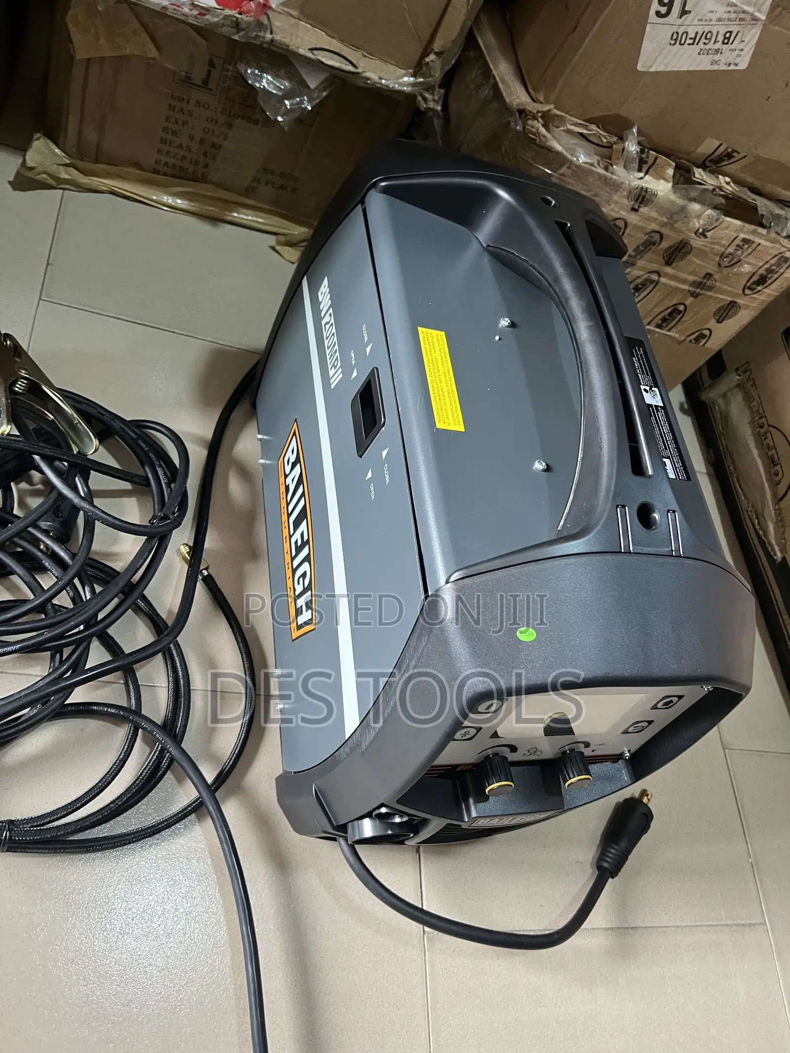 Baileigh BW-200MP 200A Multi-process Welder - TIG/MIG