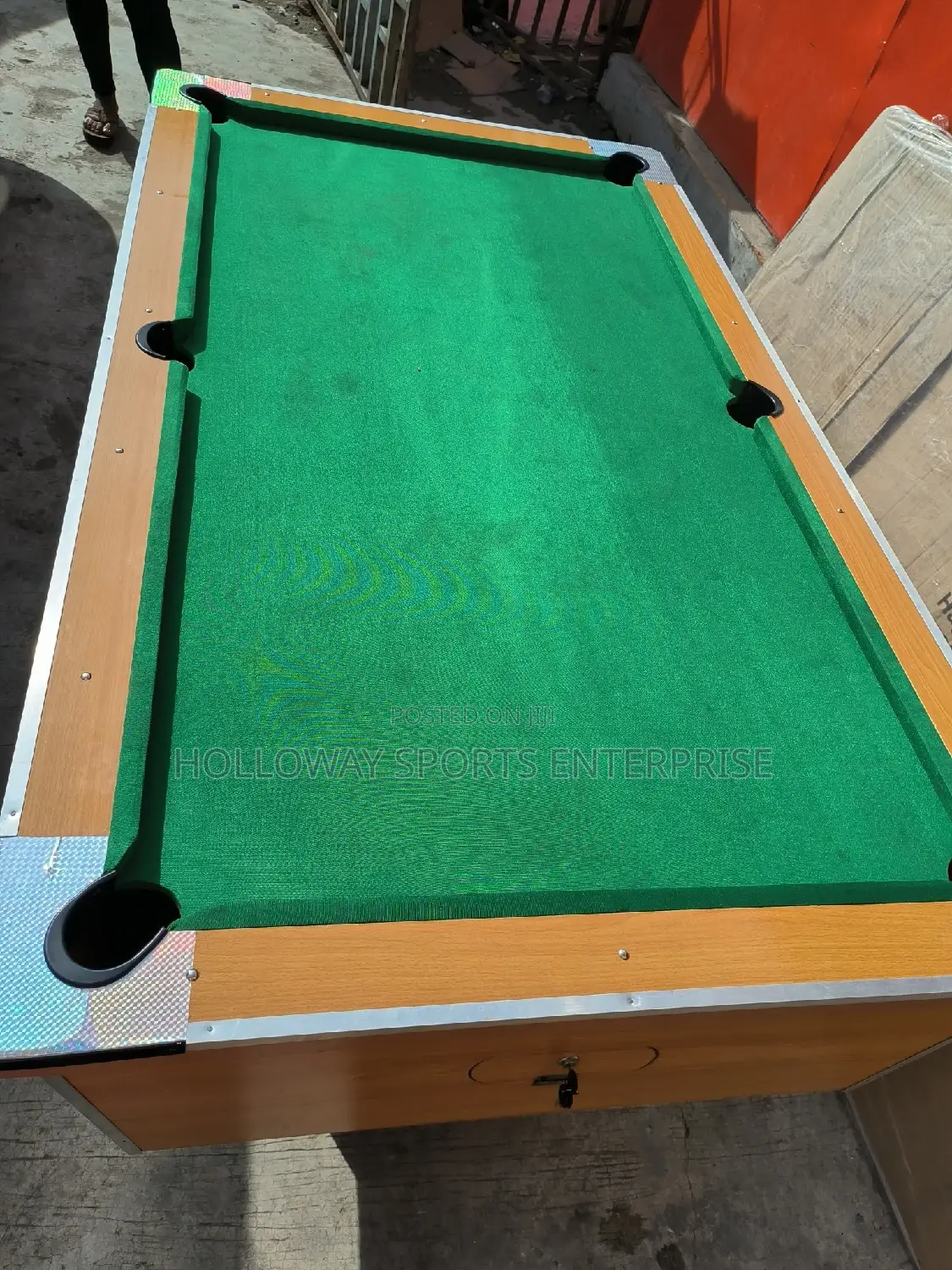 New Low Cost 7ft Snooker Board Green