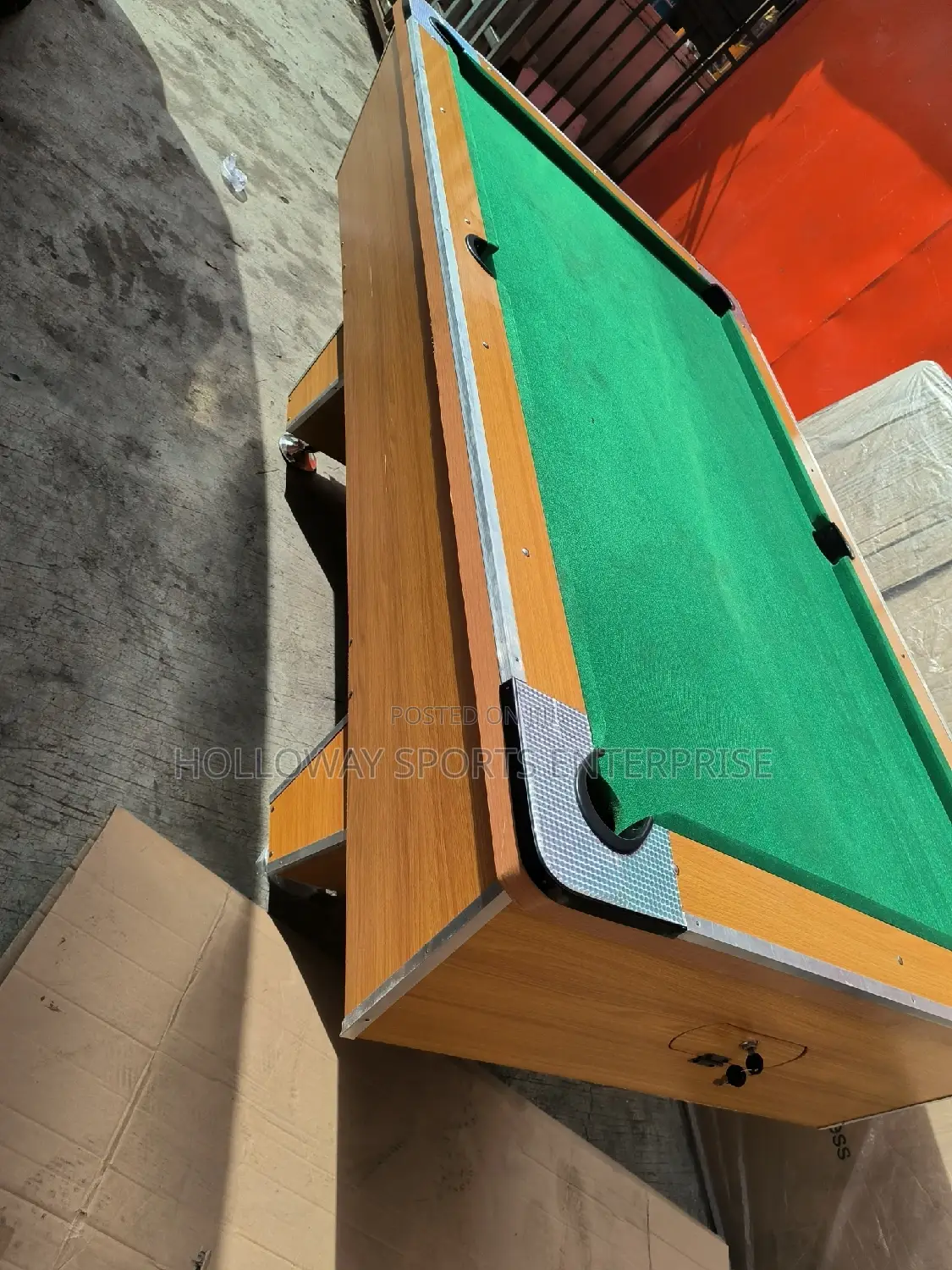 New Low Cost 7ft Snooker Board Green