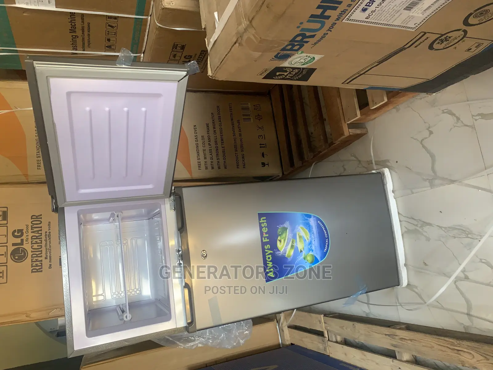 Original LG Refrigerator Gc-398l Top Freezer