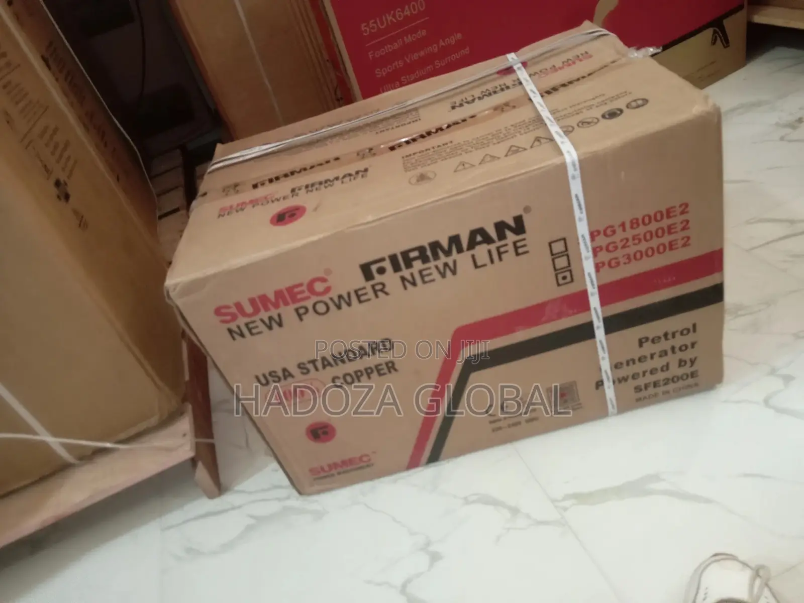 SUMEC FIRMAN Spg3000e2 5.5kva Generator 100% Copper With Key