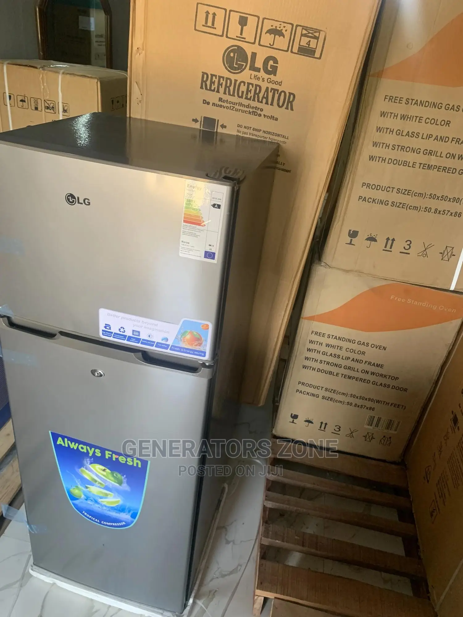 Fast Cooling LG Refrigerator Gc-398l