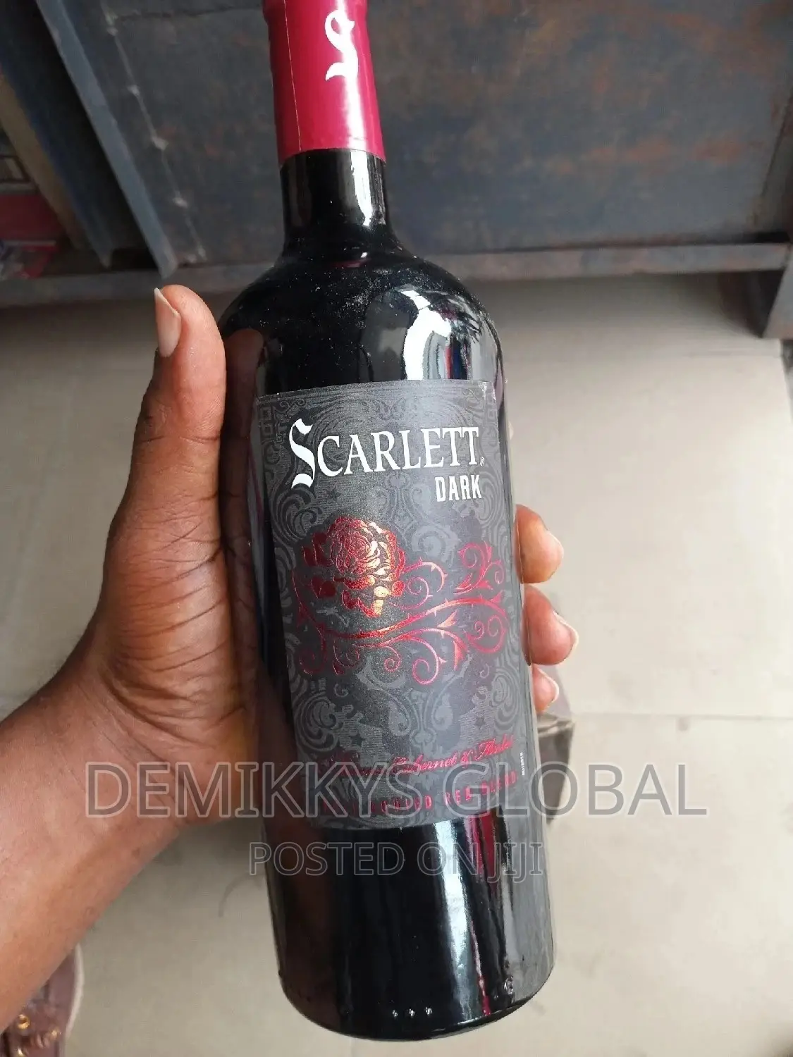 Scarlett Dark Red Wine 75cl X 6 Bottles
