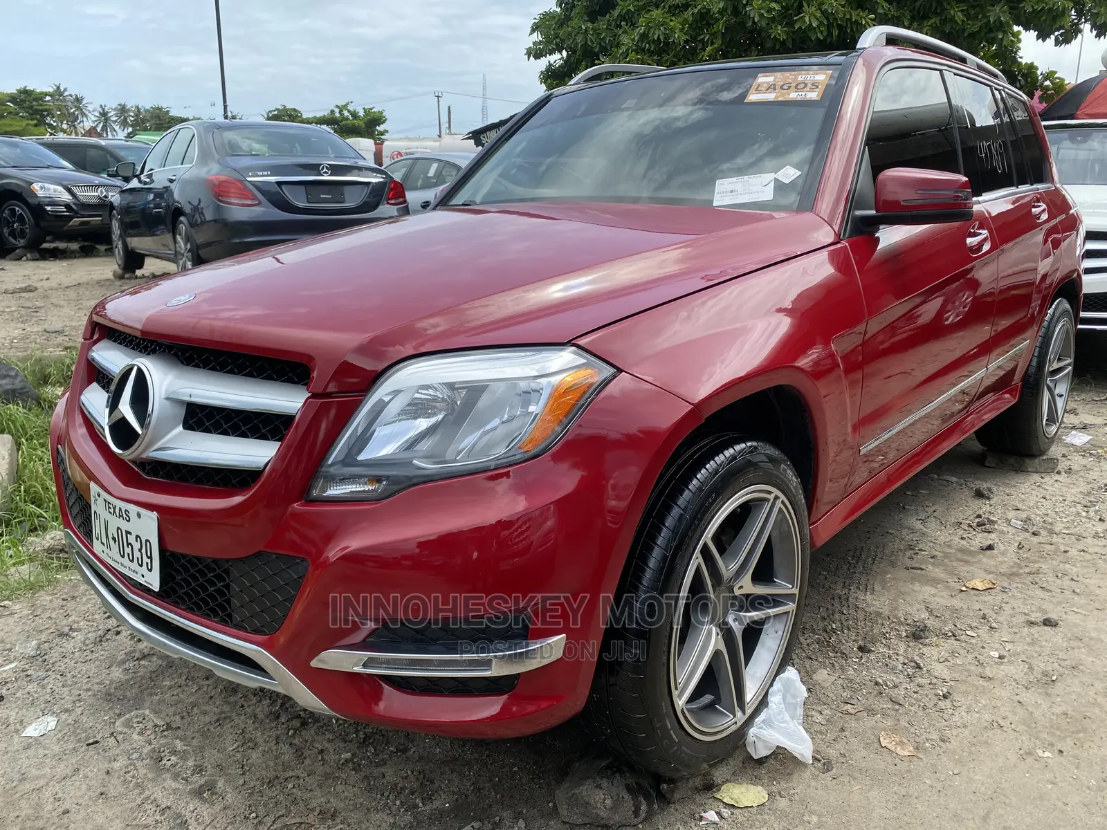 Mercedes-Benz GLK-Class 2015 Red