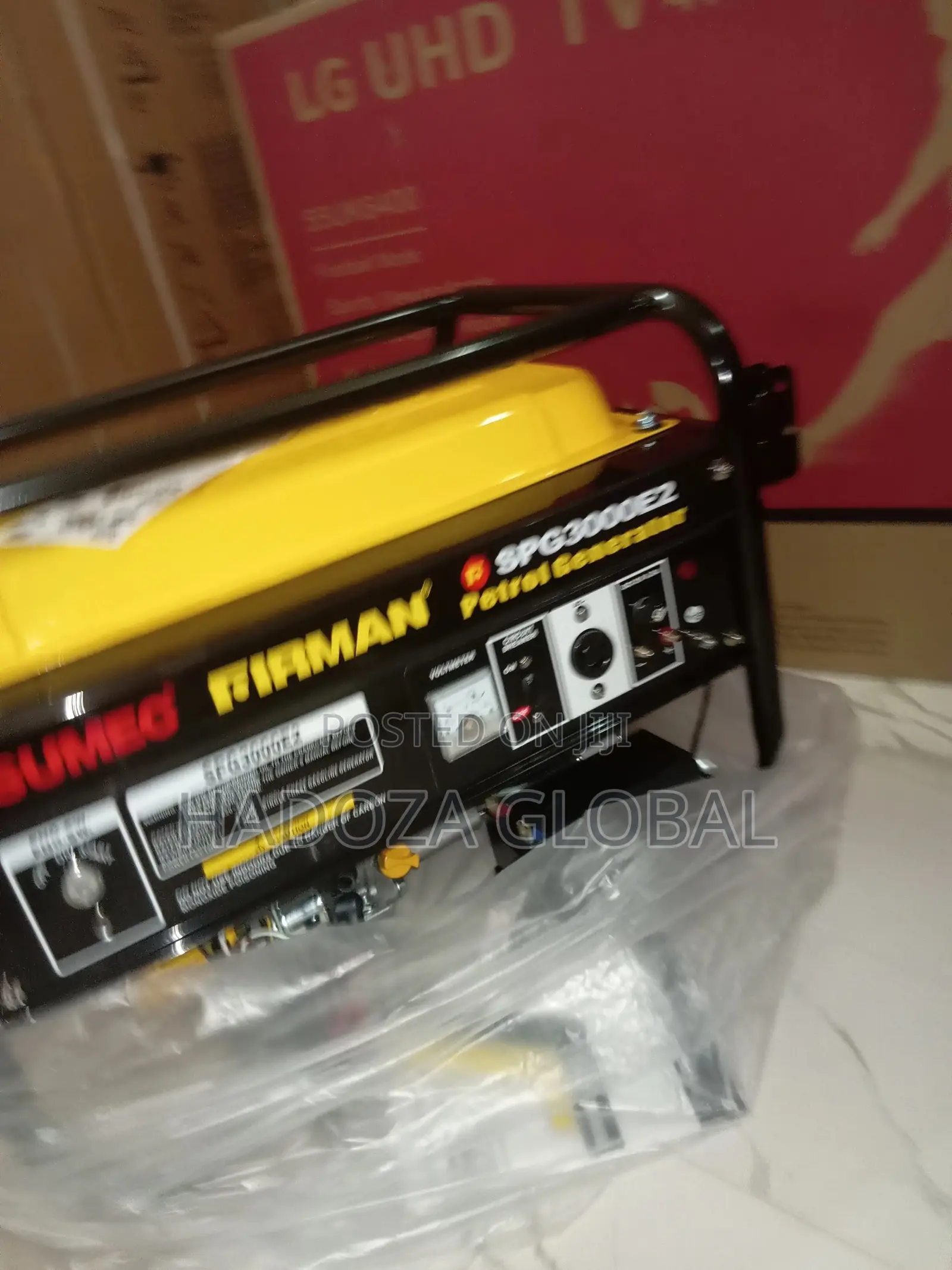 Firman 5.5kva Outdoor Portable Gen With Steel Tube Frame