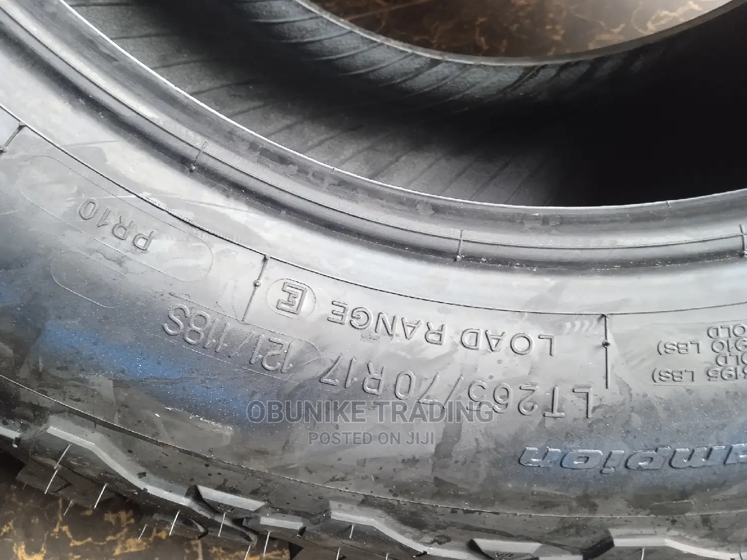 Lt265/70r17 Bfgoodrich Tyre
