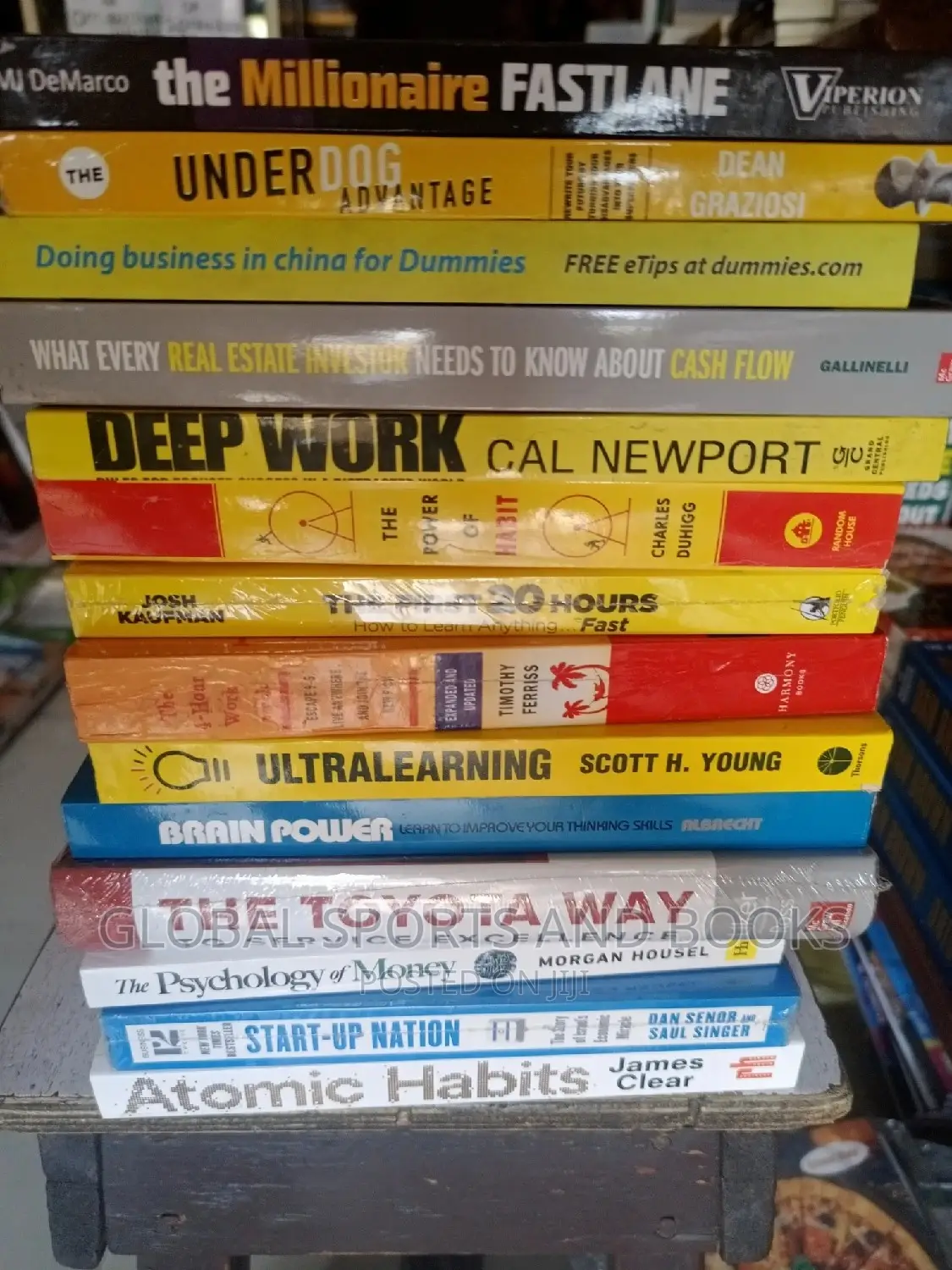 Collection of 14 Books on Businesses and Self Development