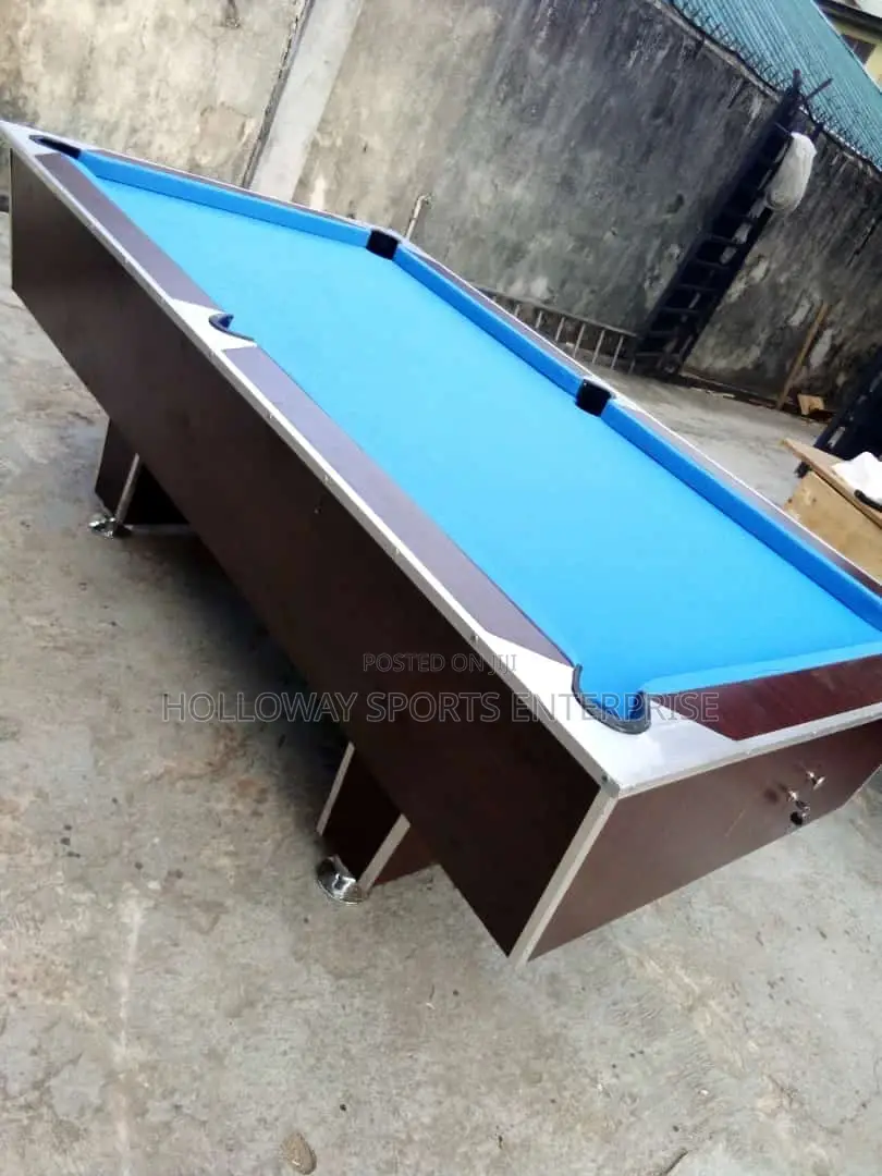 7ft Blue Hdf Pool Table