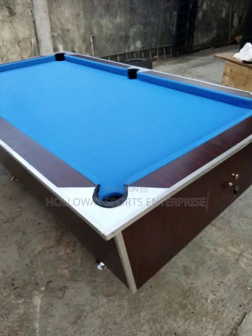 7ft Blue Hdf Pool Table