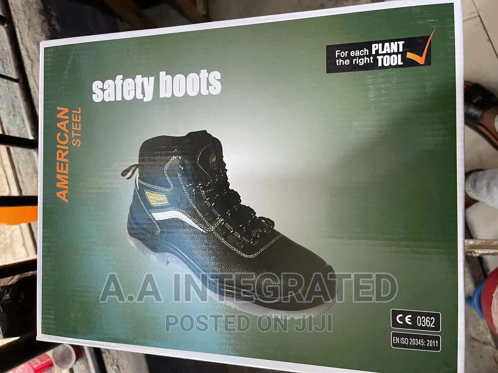 American Steel Safety Boot