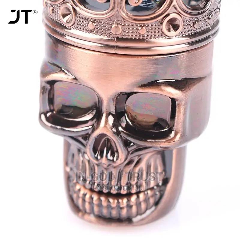 3 Layers Skull Tobacco Herb Spice Grinder Crusher