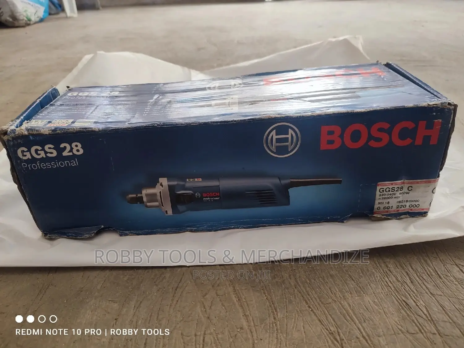 Bosch Corded Electronic Straight Grinder 600w . GGS228