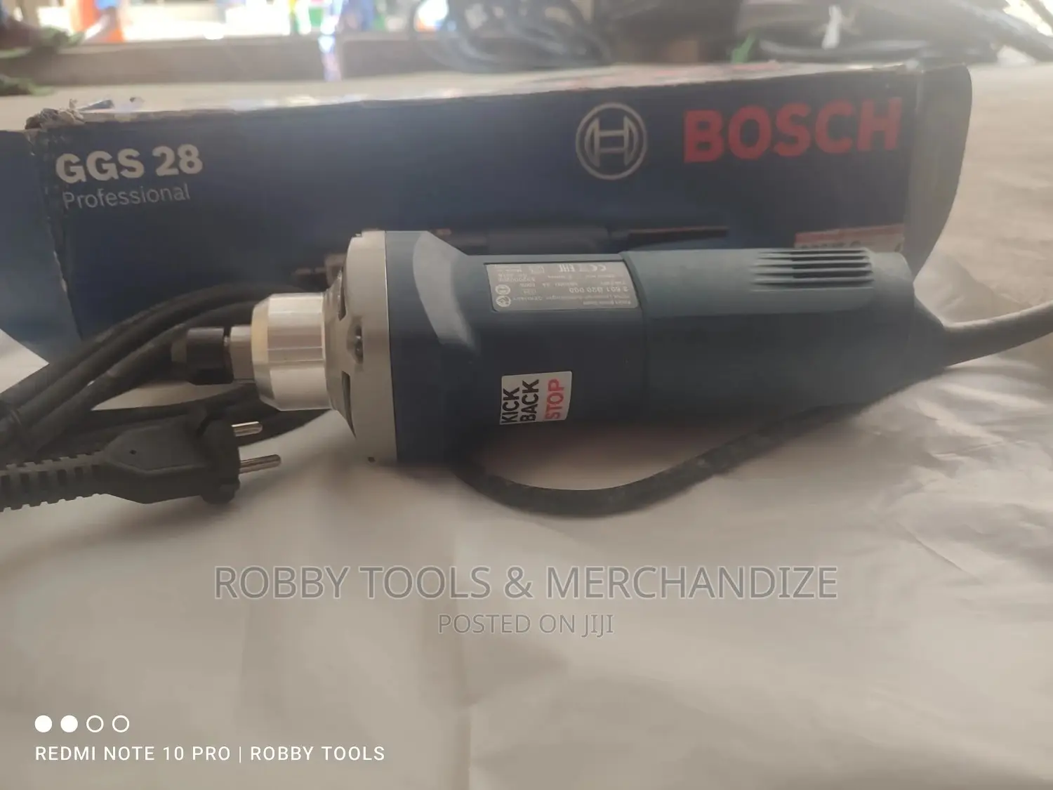 Bosch Corded Electronic Straight Grinder 600w . GGS228