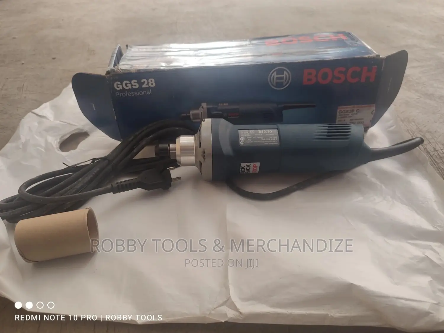Bosch Corded Electronic Straight Grinder 600w . GGS228