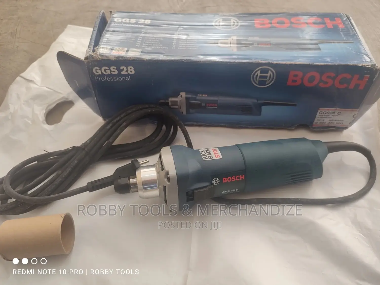 Bosch Corded Electronic Straight Grinder 600w . GGS228
