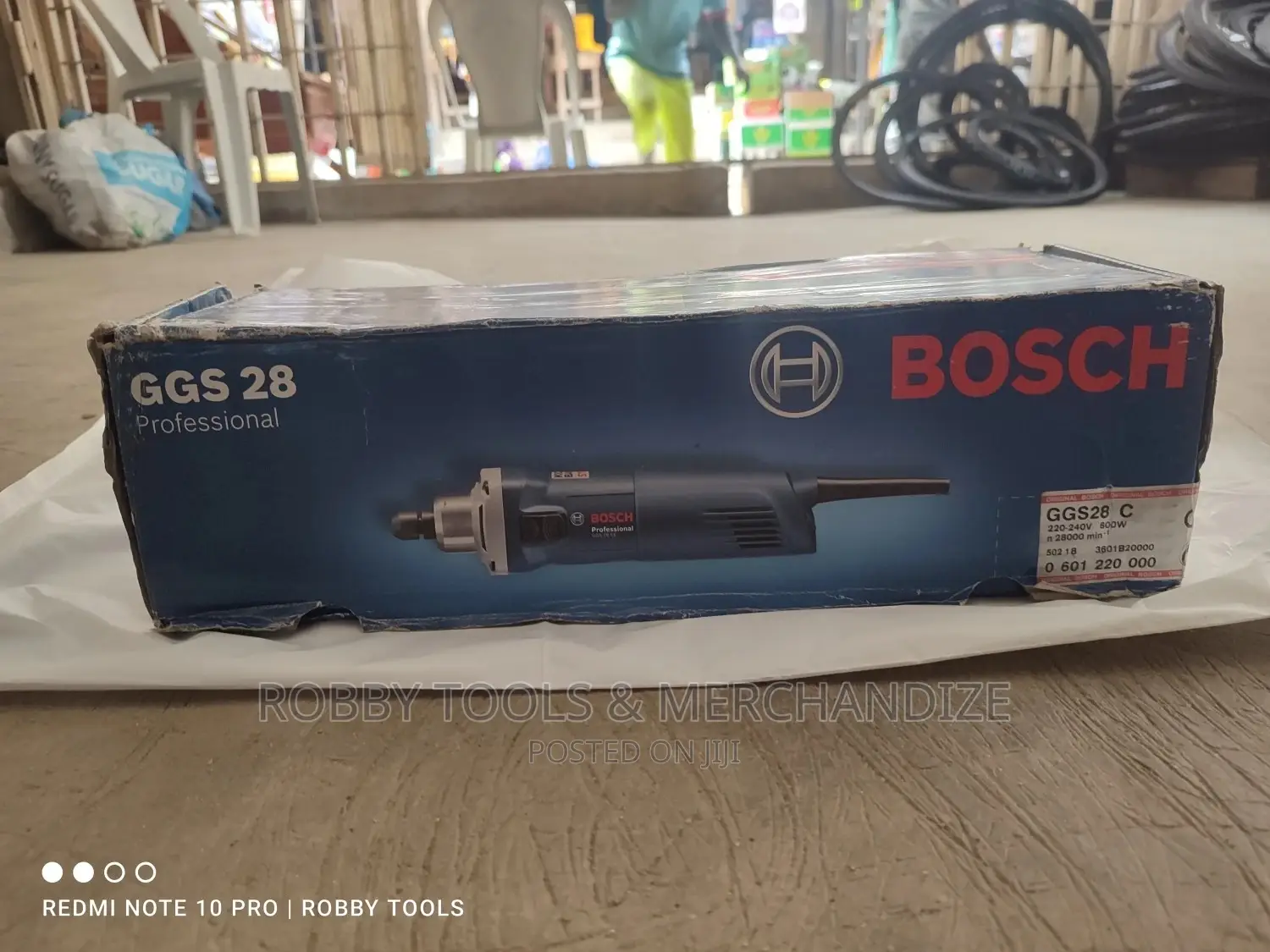 Bosch Corded Electronic Straight Grinder 600w . GGS228