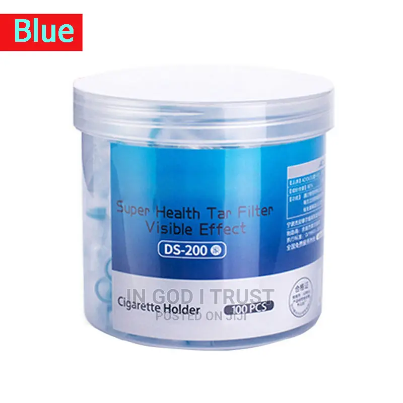 100pcs Disposable Tobacco Cigarette Filter Smoking