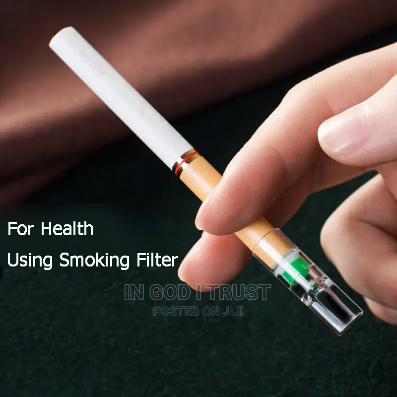 100pcs Disposable Tobacco Cigarette Filter Smoking