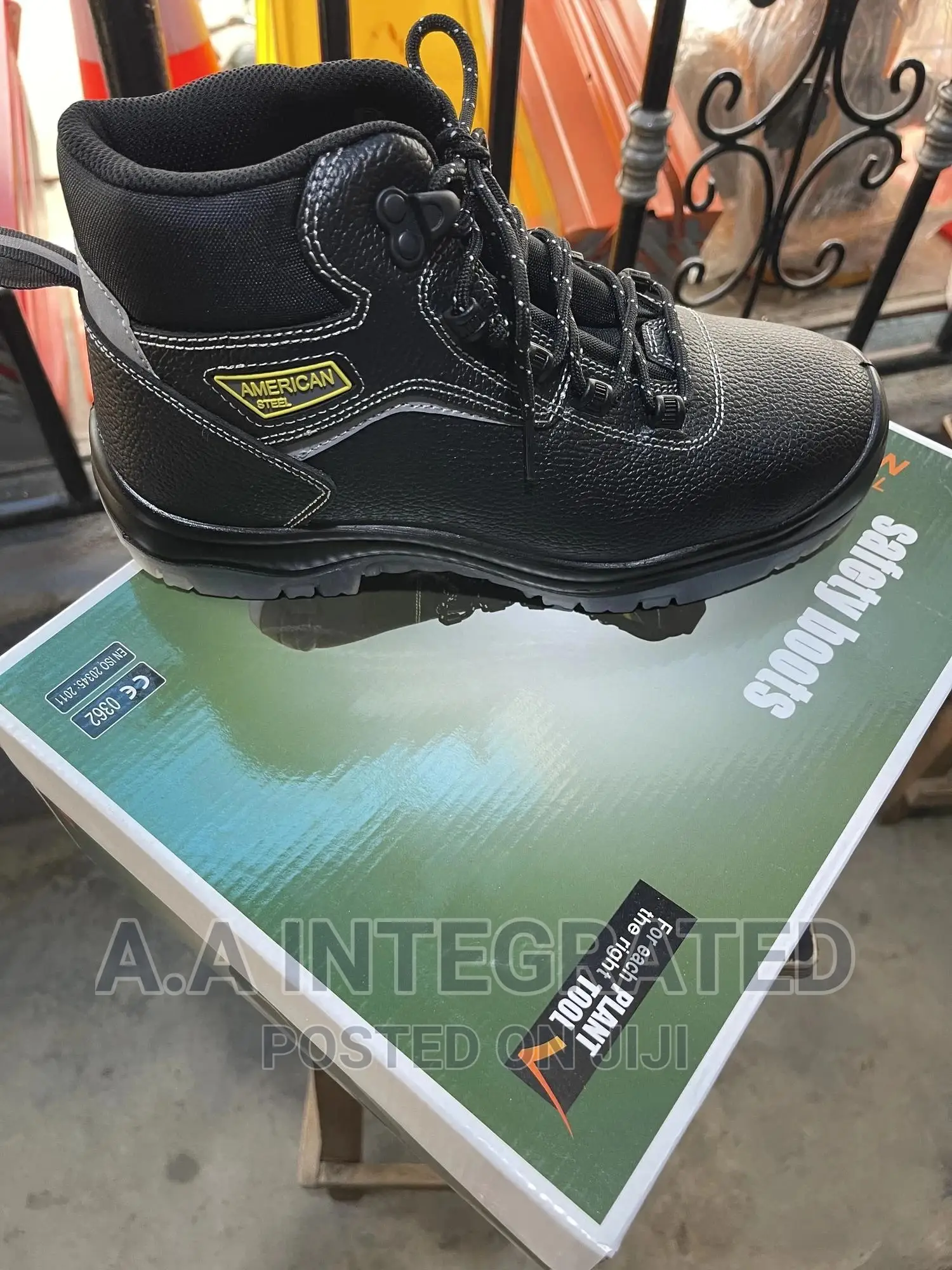 American Steel Safety Boot