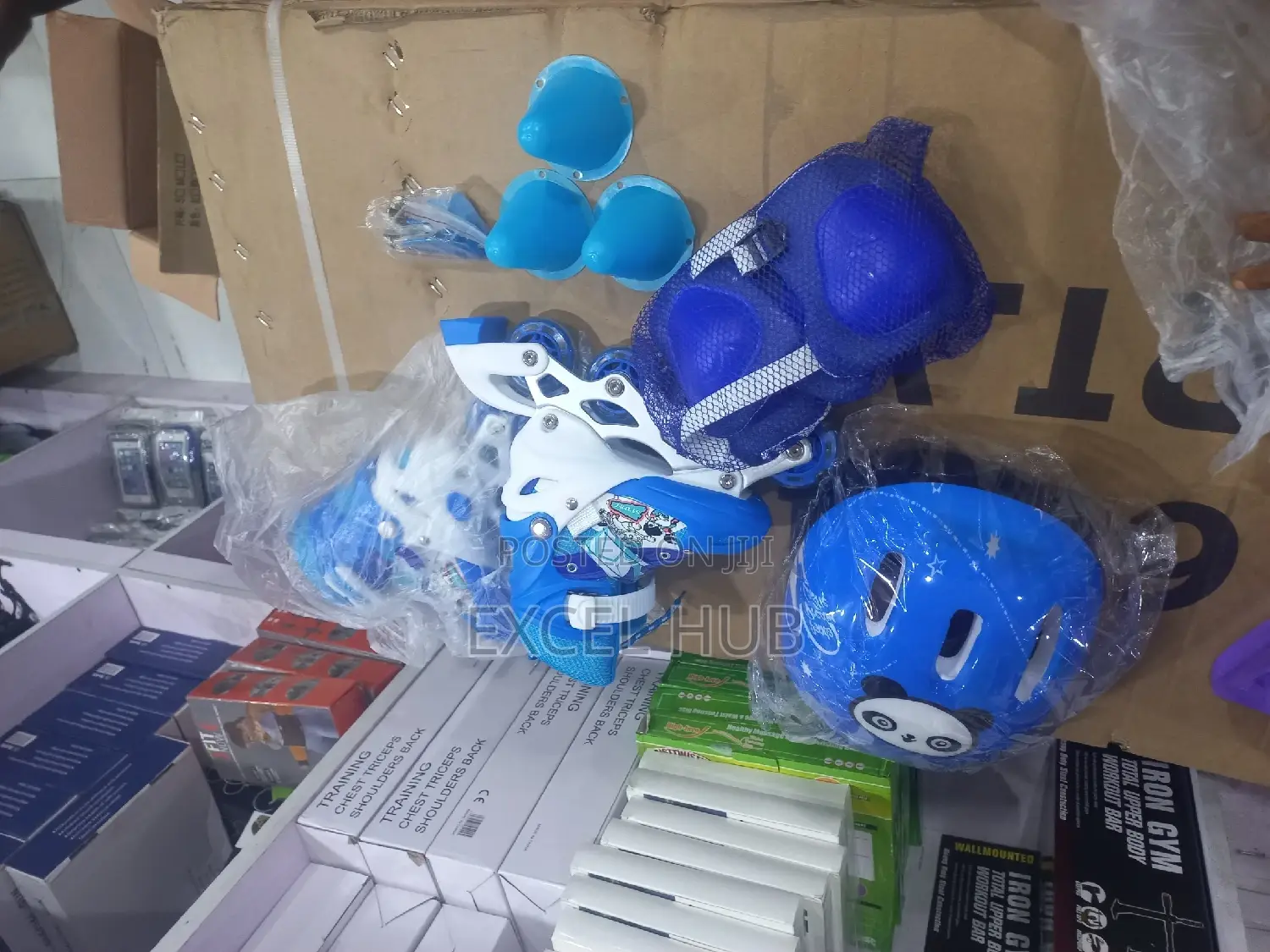 Skateshoe Blue With Kit