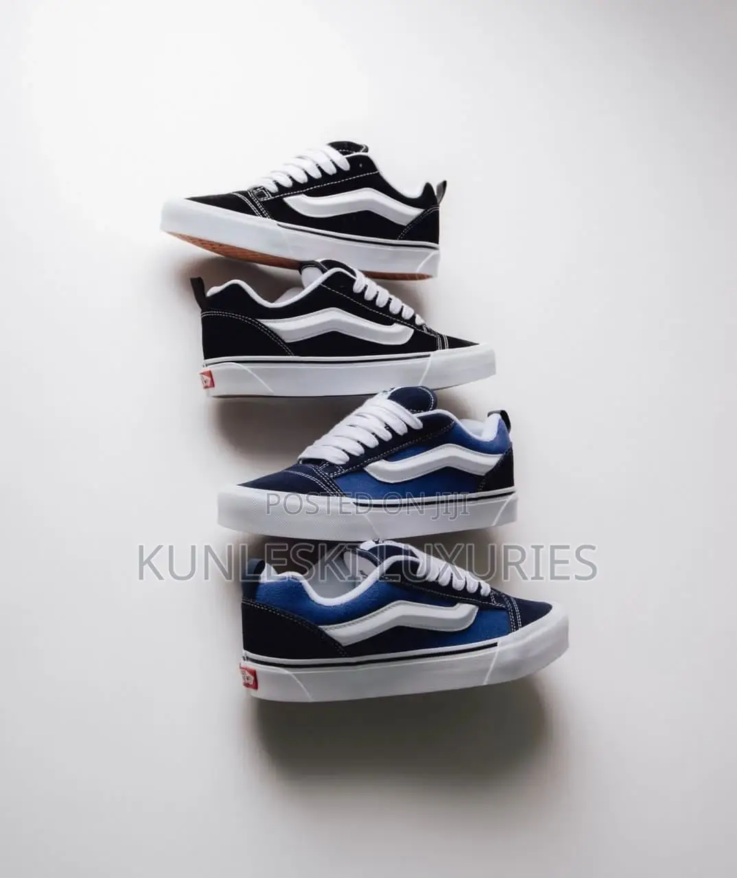 Original Vans Knu Sokol Reissued Model Sneakers