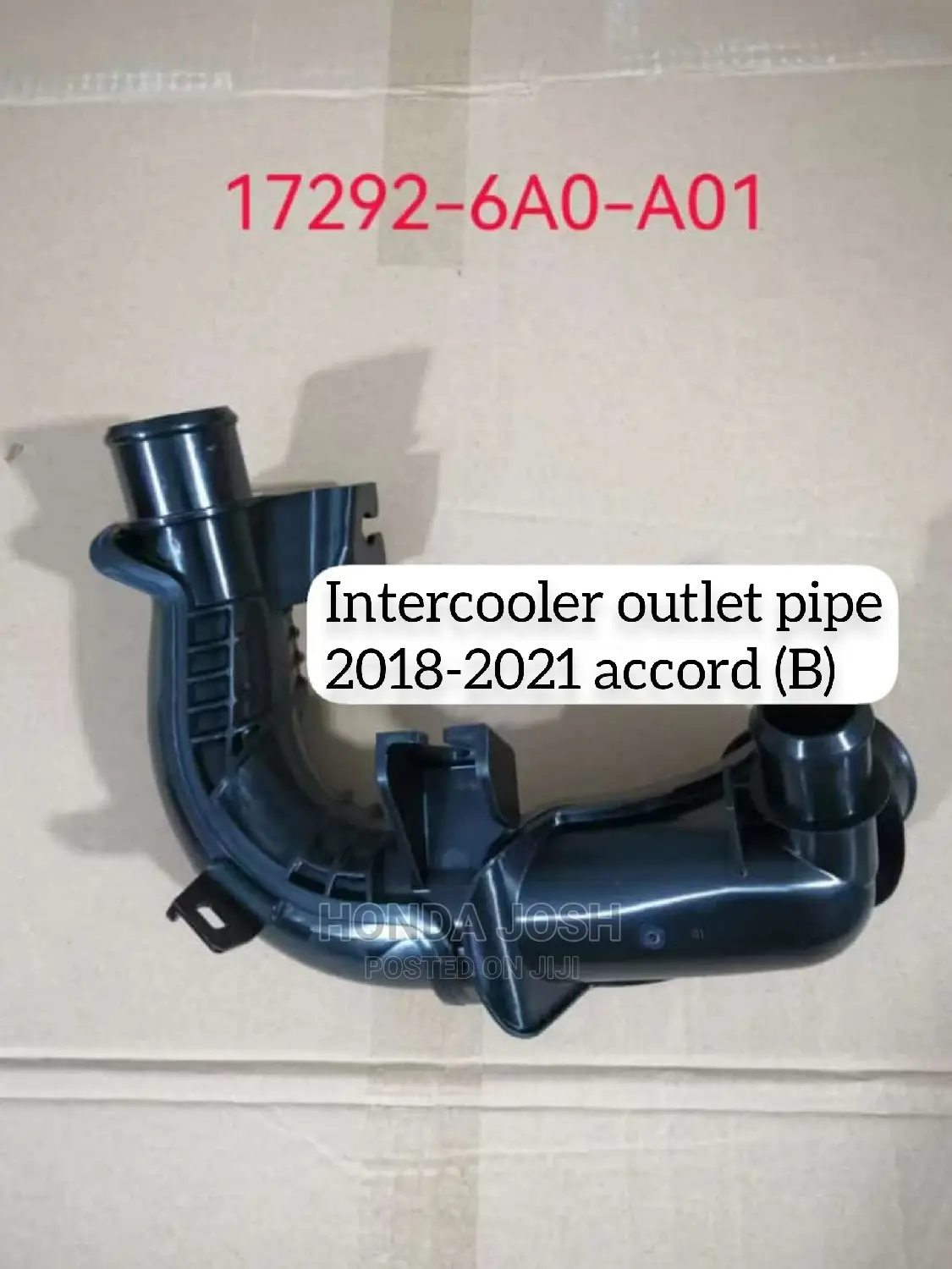 Intercooler Hose/Pipe 2018/2020 Honda Accord