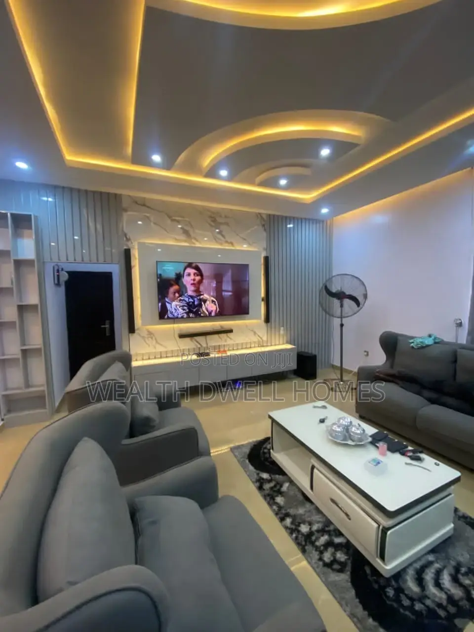 Furnished 3bdrm Bungalow in Rabatel Estate, Akure for sale