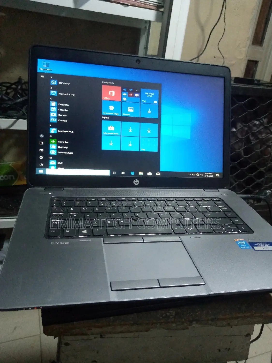 Laptop HP EliteBook 850 G1 8GB Intel Core I5 HDD 500GB