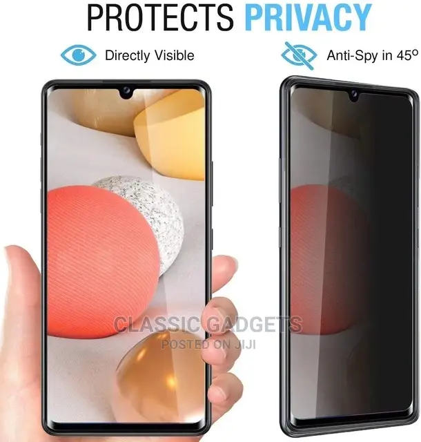 Privacy Tempered Glass Protector for Galaxy A14/A34/A24/A54