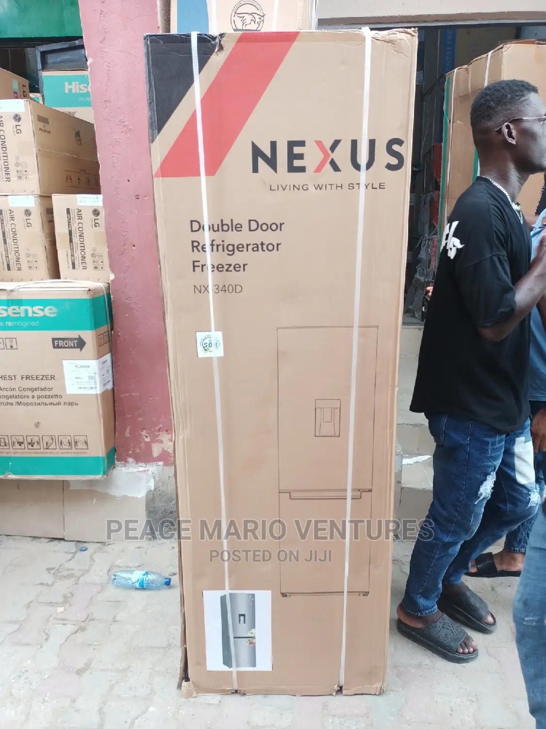 Nexus Quality Double Door Refrigerator With Dispenser/Wranty