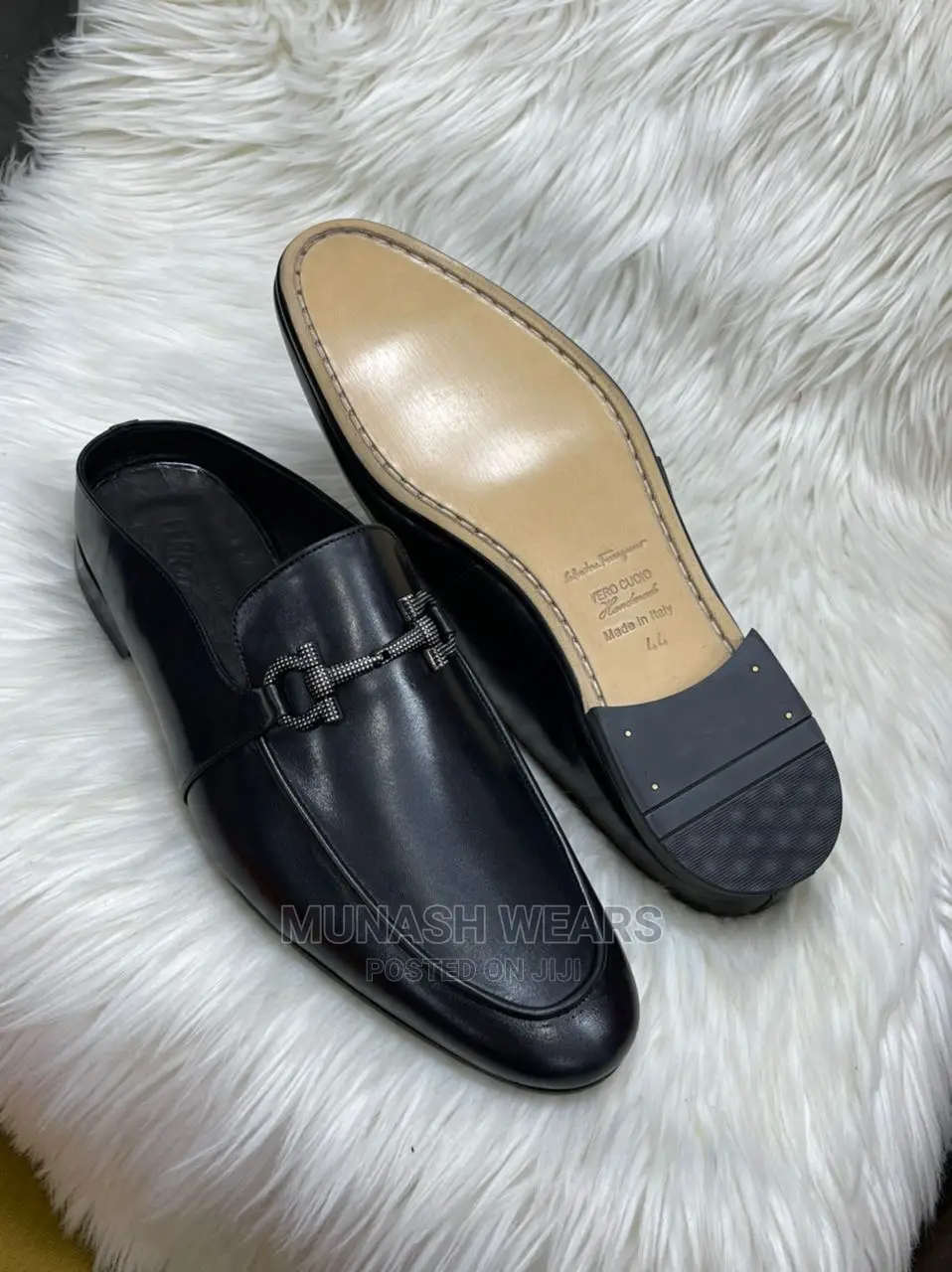 Italian Leather Half Shoe