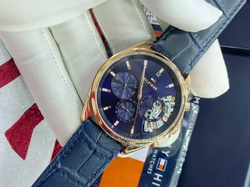 Original TOMMY HILFIGER Leather Strap Available in Store