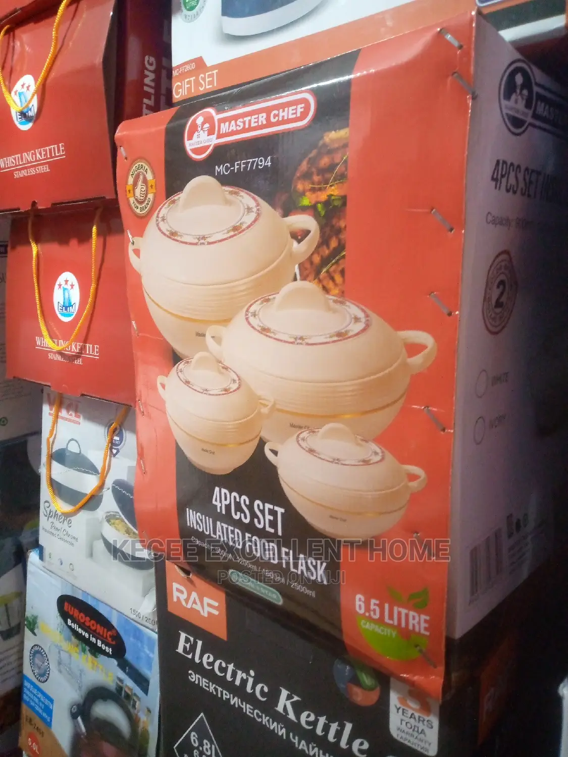 4 PCS Insulated Food Flask