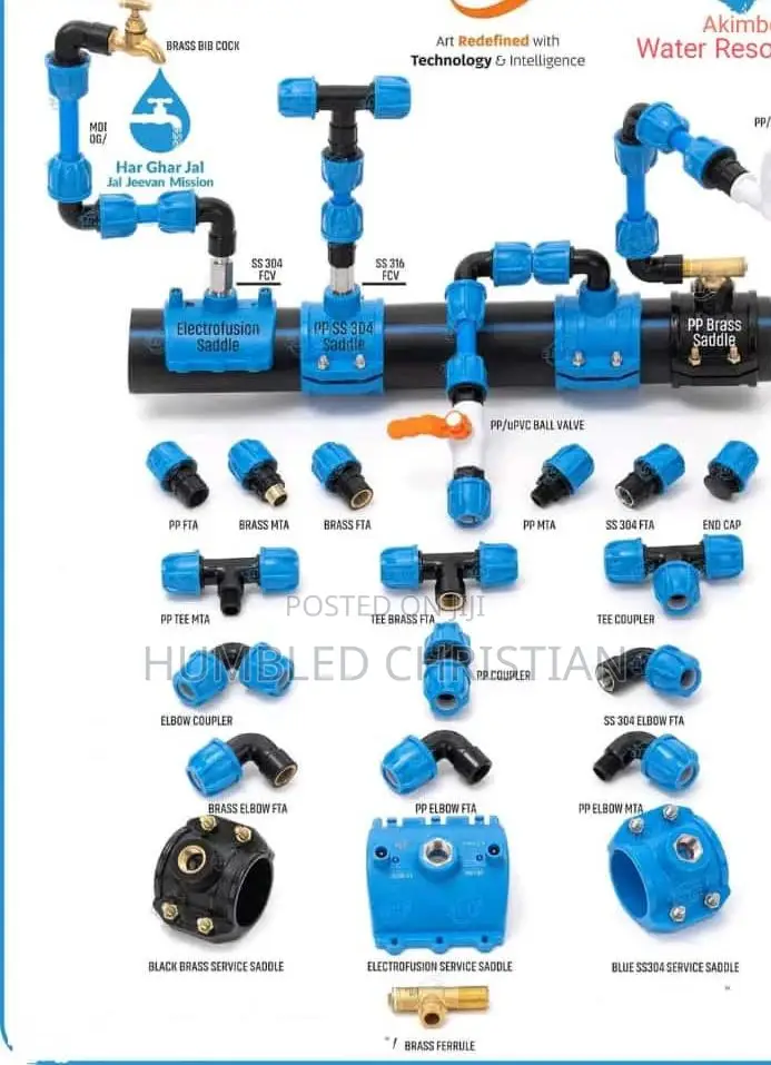 Pe Pipes and Fittings