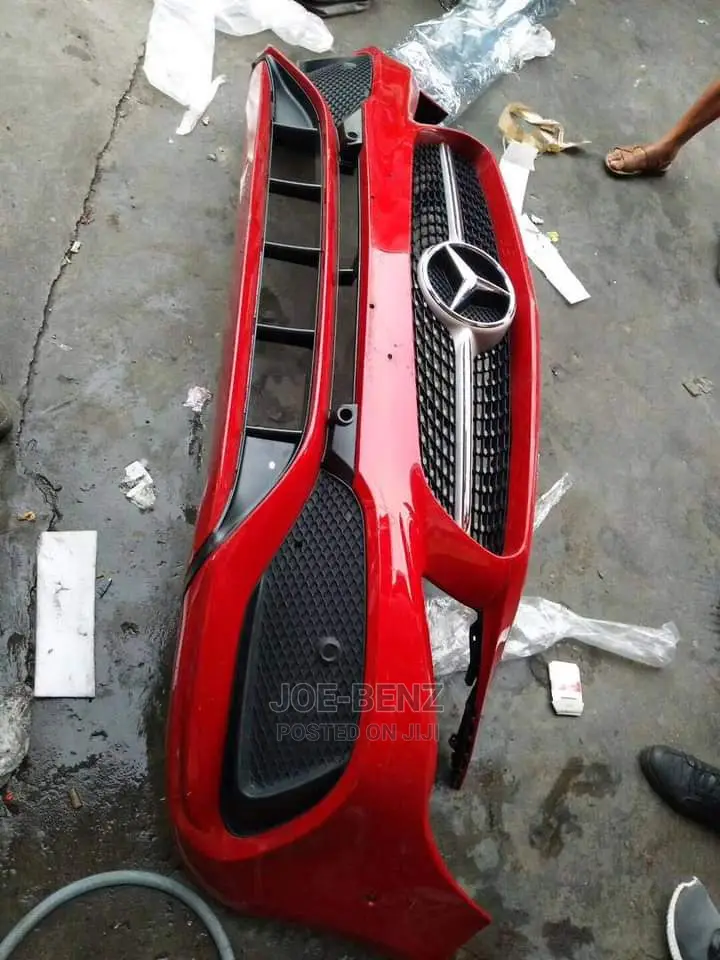 CLA 2019 Complete Front Bumper With Grill
