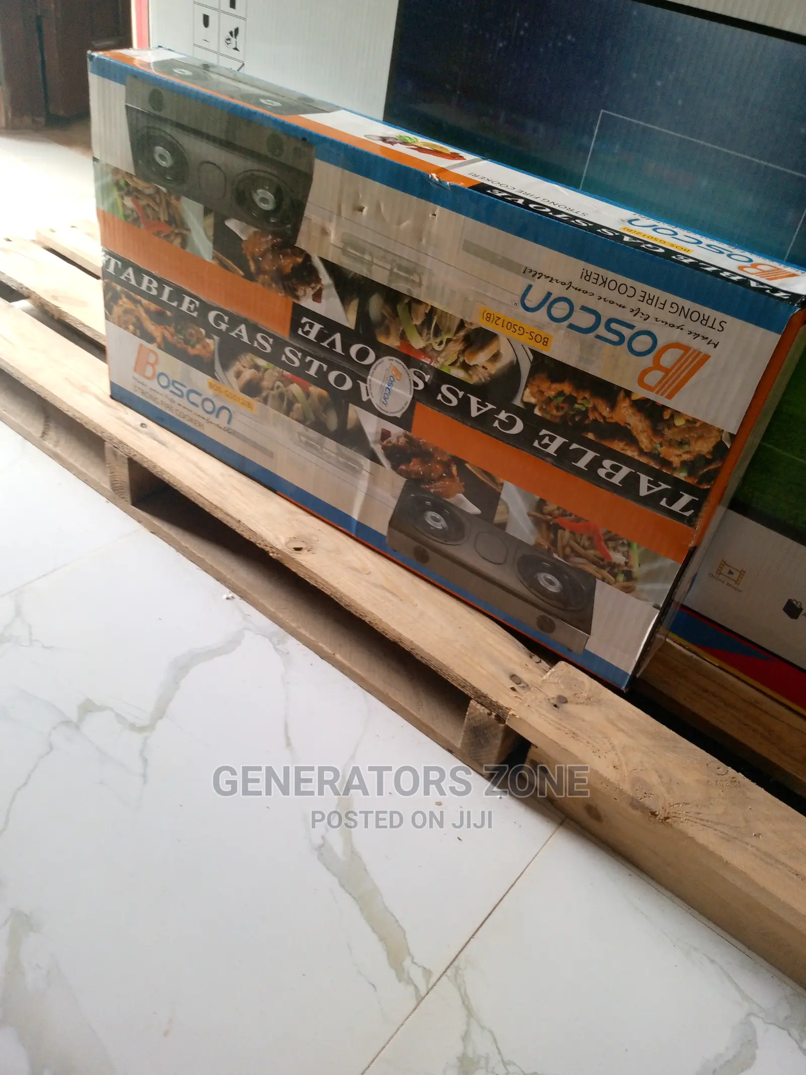 Super Double Burner Table Gas Stove (Boscon)