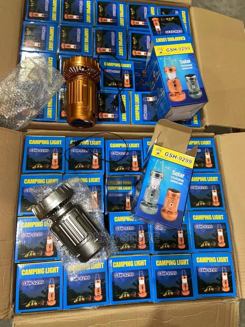 Rechargeable Solar Camping Light