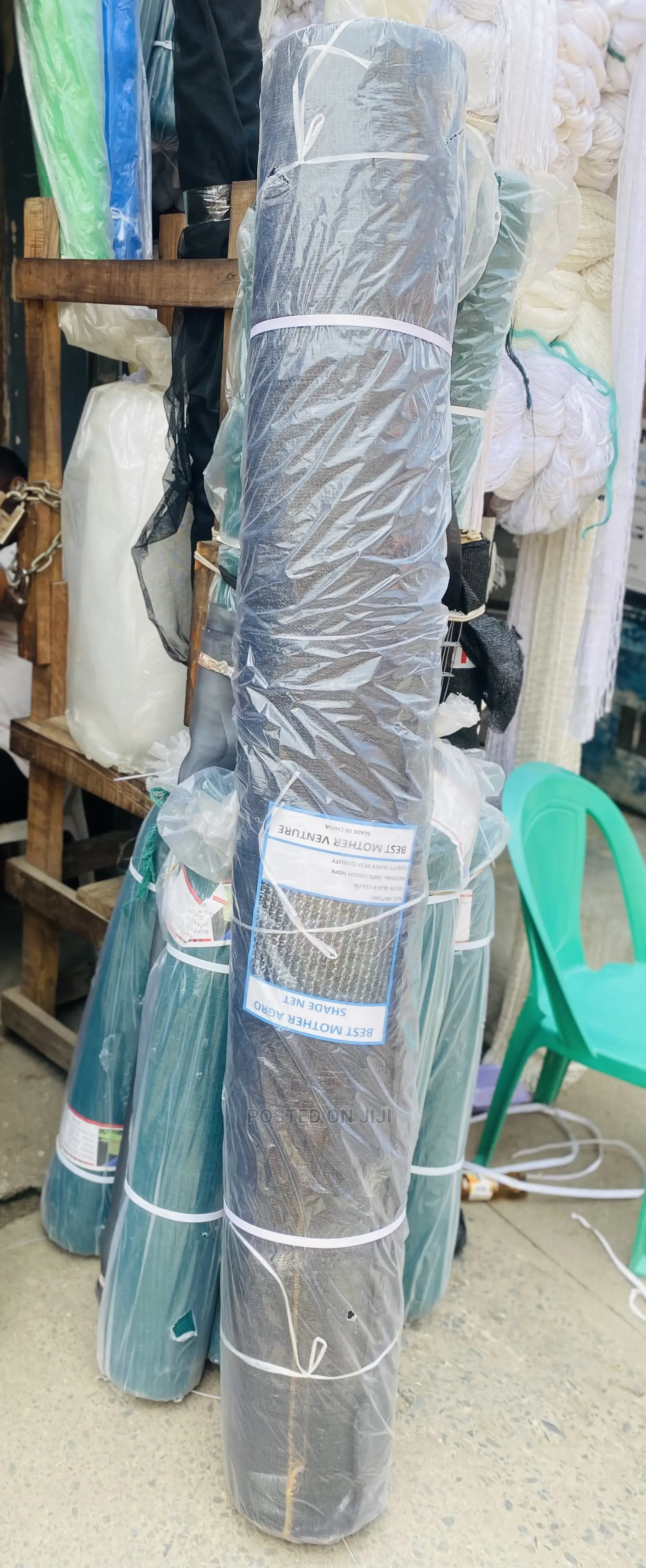 Agro Sun Shade Net 4mx50m 80/90% Anti Uv Black Colour
