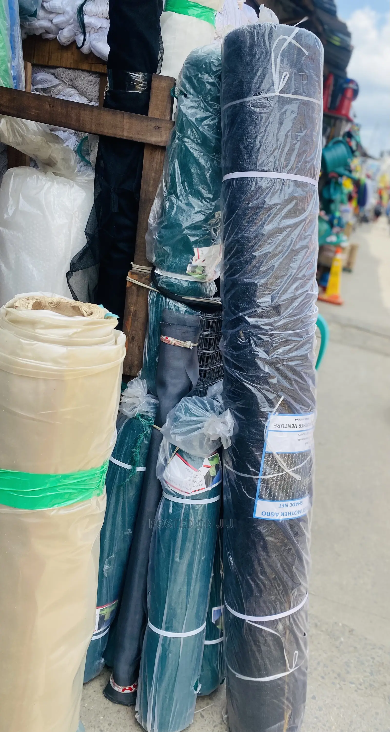 Agro Sun Shade Net 4mx50m 80/90% Anti Uv Black Colour