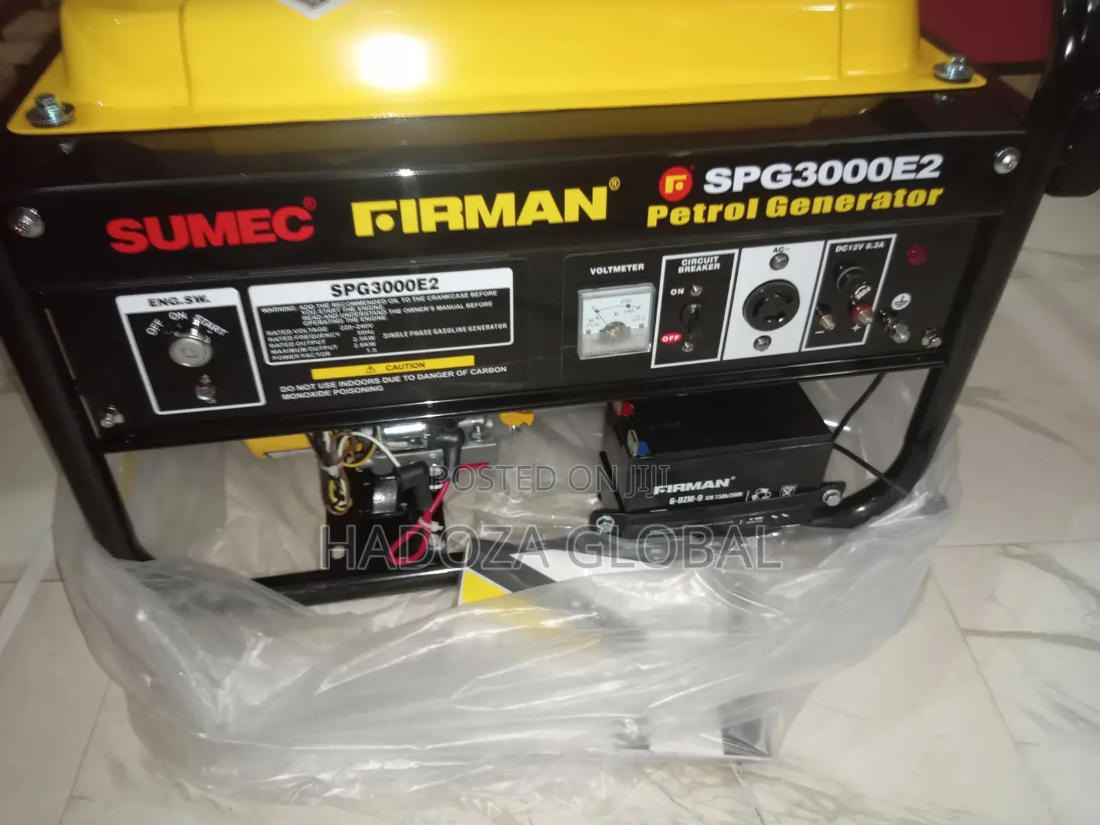 Original Sumec Firman 5.5kva Rated Pure Copper Petrol