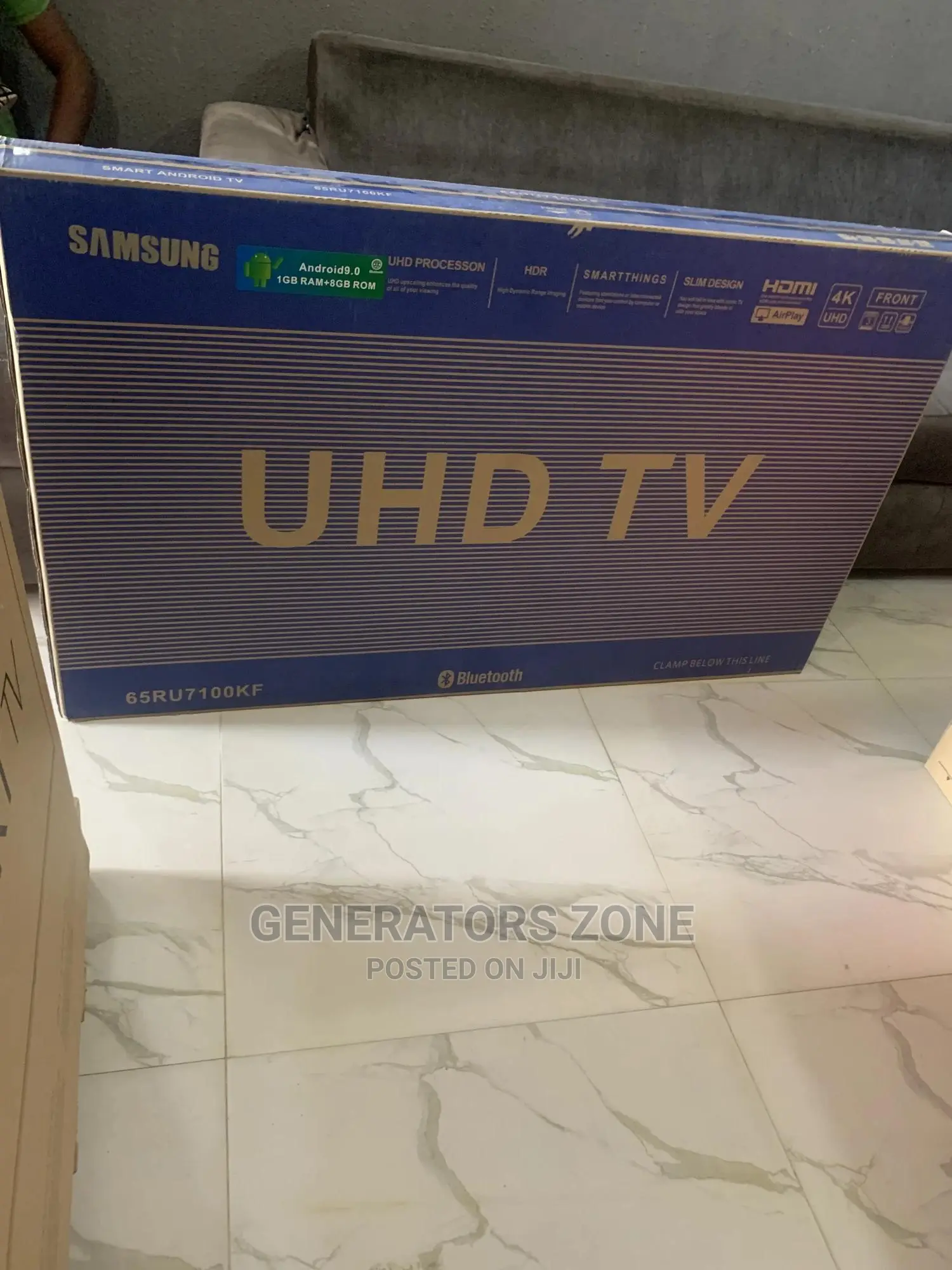 New Samsung 65-Inch-Uhd--Smart Tv+Netflix+Youtube