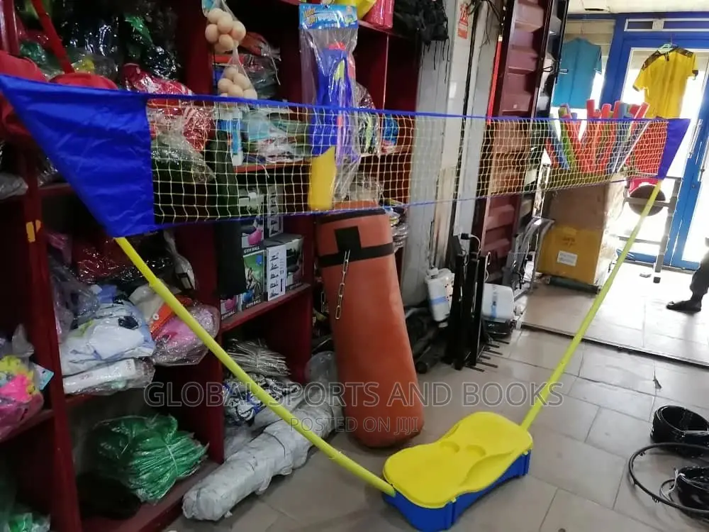 Concrete Usable Badminton Net Stand