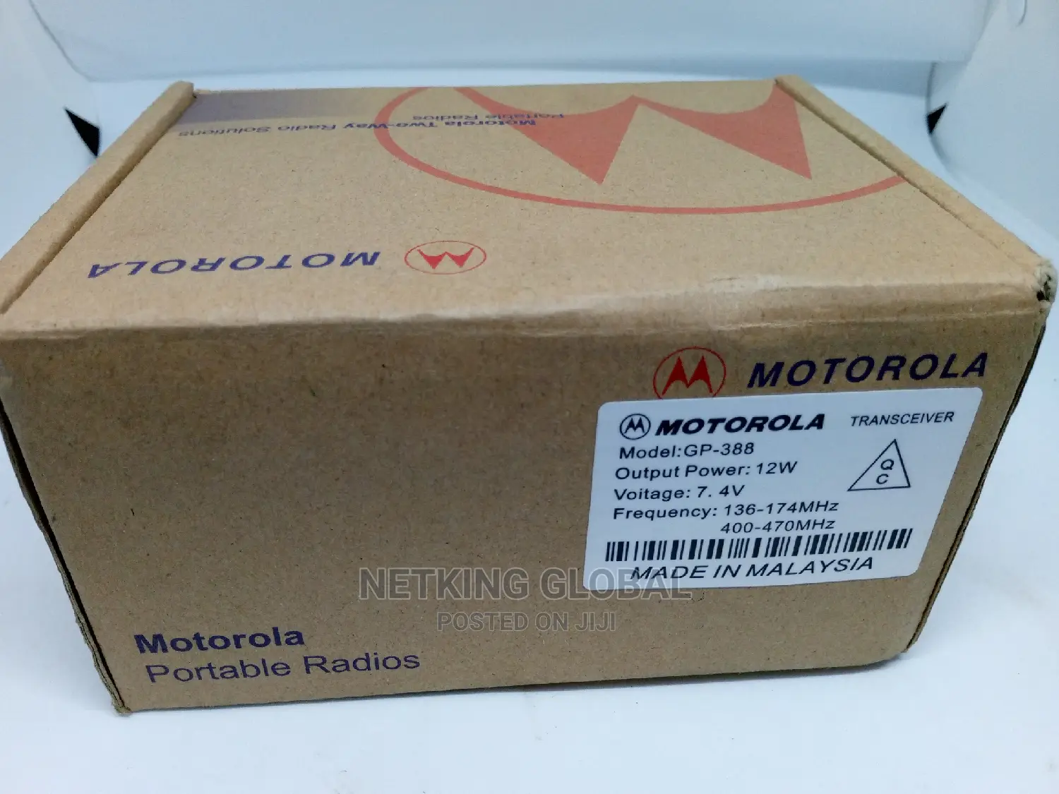 Motorola Gp388 Two Way Radio - Walkie Talkie
