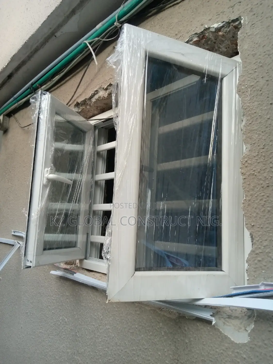 Aluminum Casement Window for Kitchen 900mm X 900mm